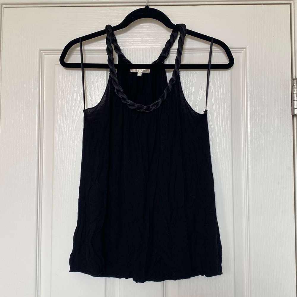 Black tank top